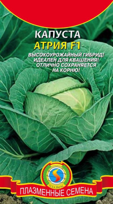 Капуста бк Атрия 10шт позднеспелая