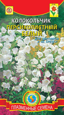 цКолокольчик Белый персиколист. 600шт