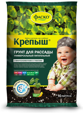 Грунт Крепыш Рассадный Фаско 10 л (5 шт)