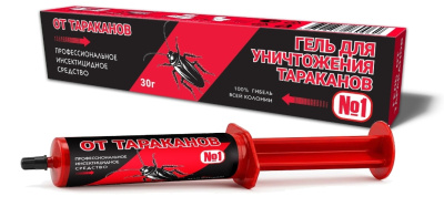 Шприц от тараканов 30 г (48 шт)